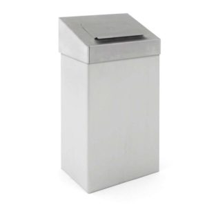 Abfallbehälter 18 Liter Edelstahl-matt